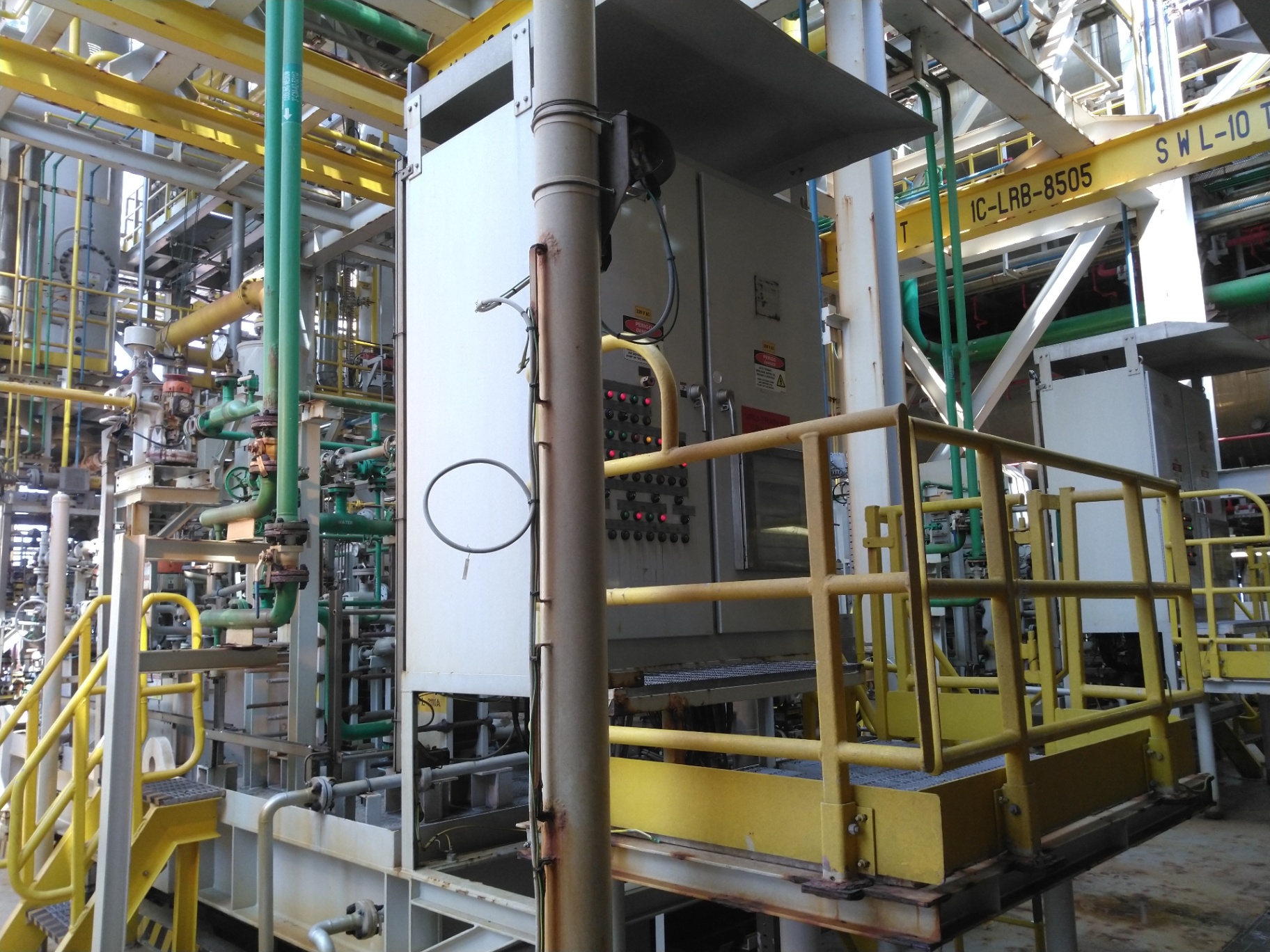 Onshore process unit Ex panel inspection
